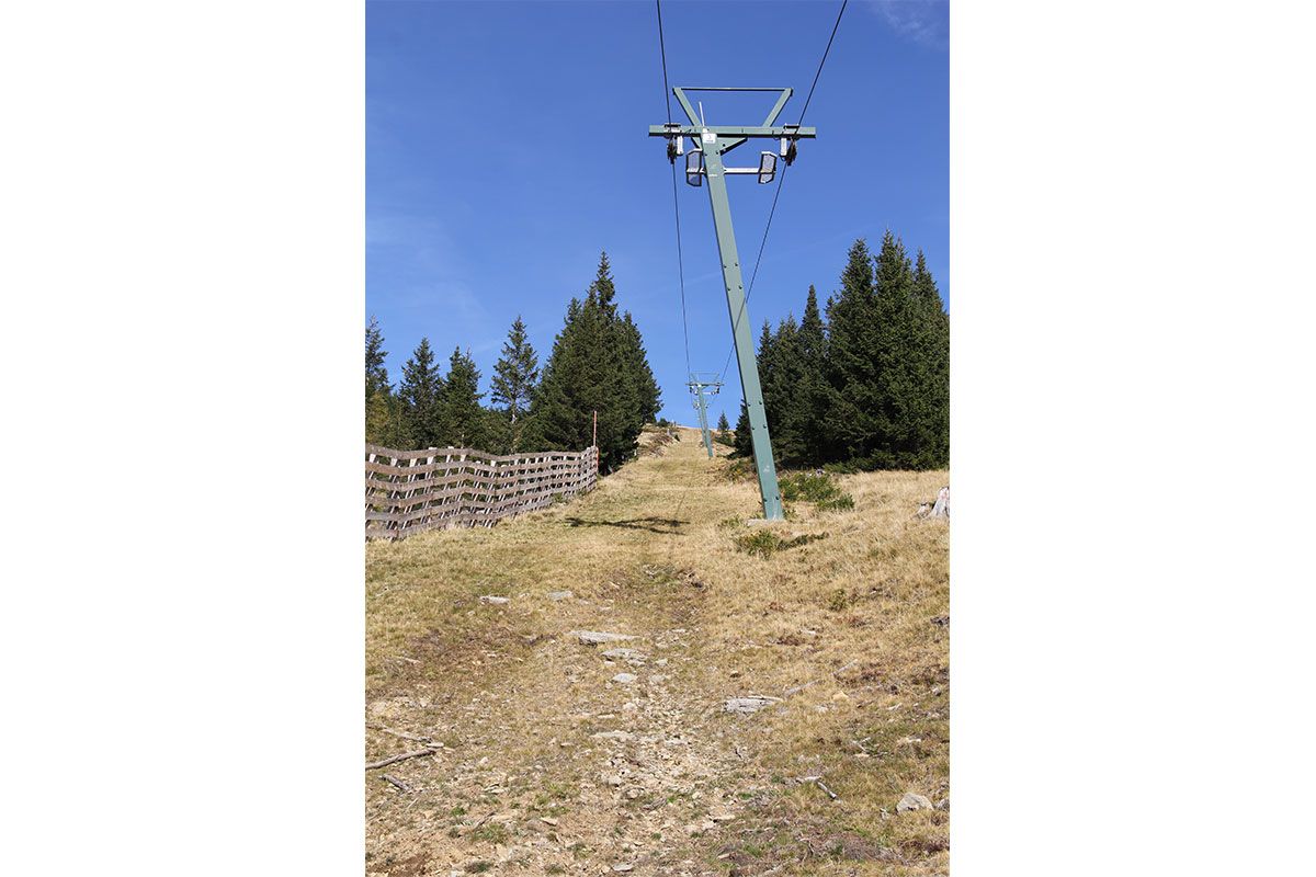 Gamshütte Umgebung im Sommer