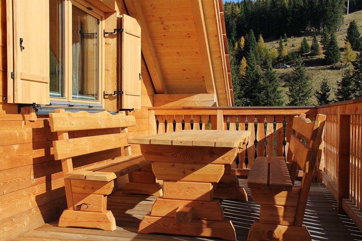 Gamshütte Umgebung im Sommer