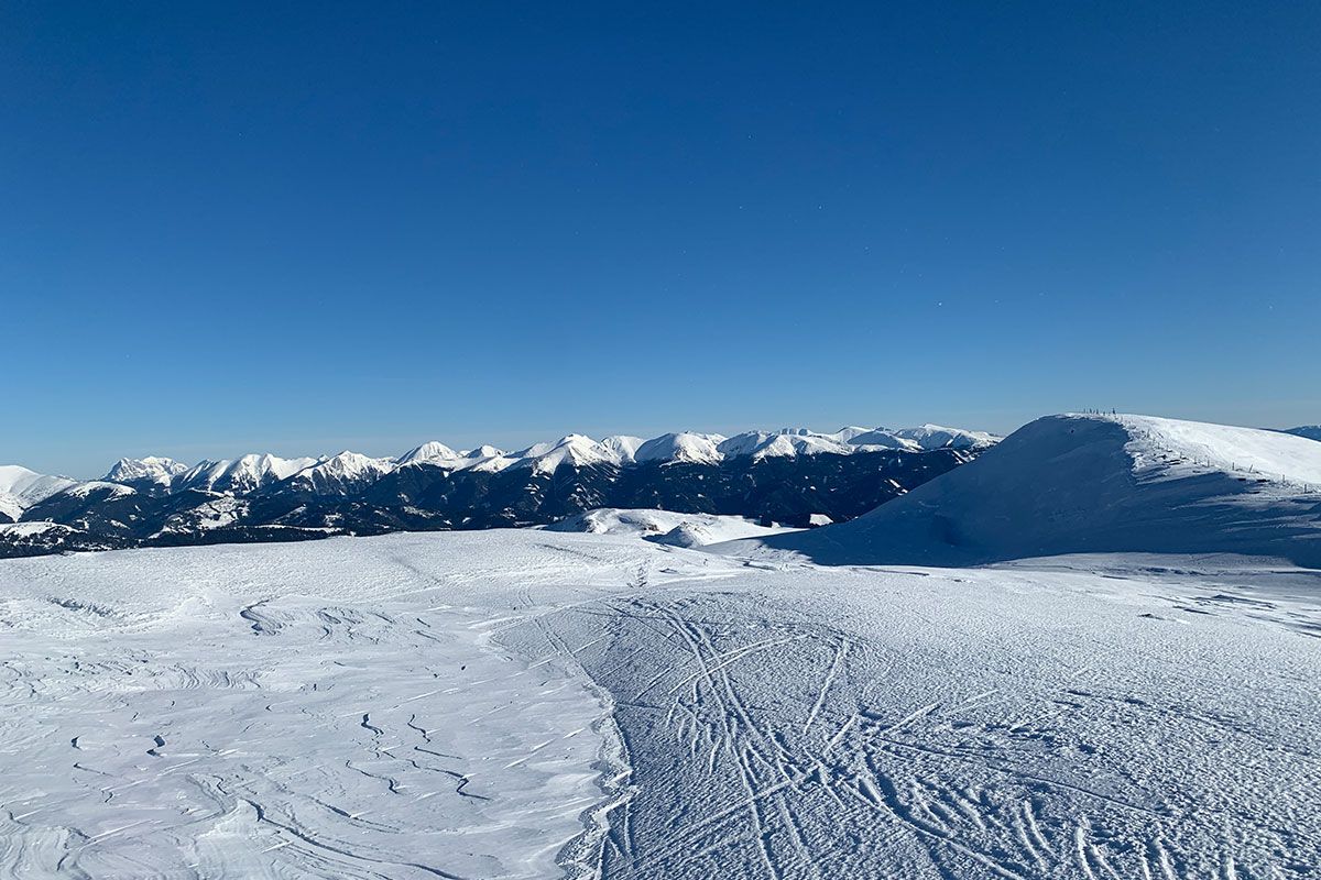 Gamshütte Umgebung im Winter