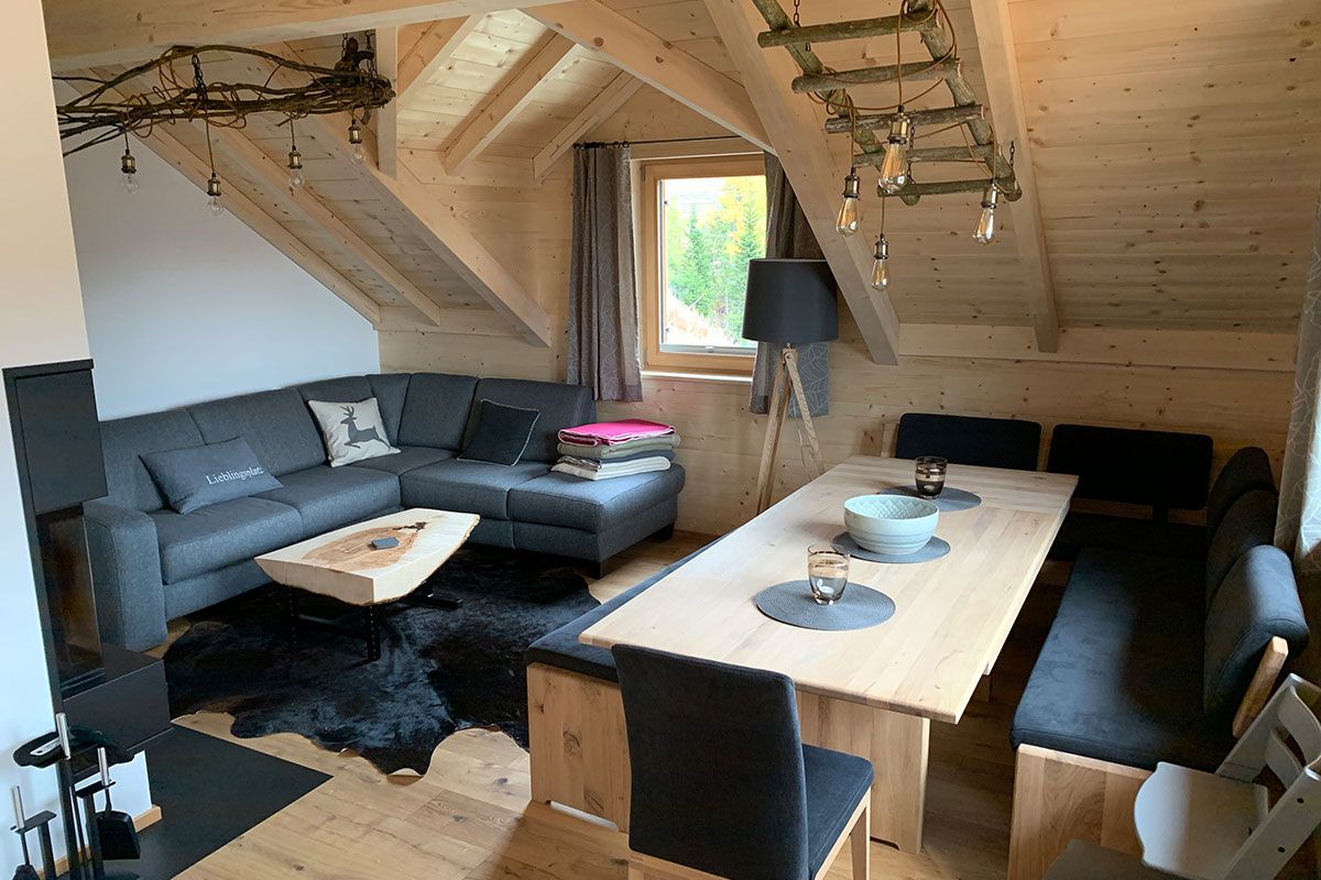 Gamshütte von innen