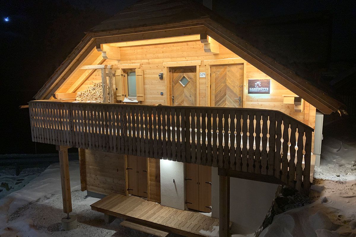 Gamshütte von außen