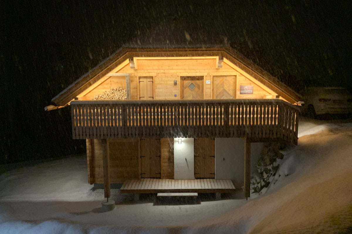 Gamshütte von außen